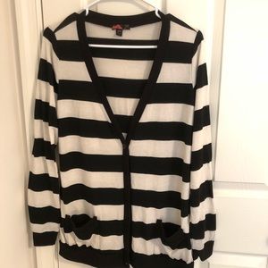 Forever 21 Striped Cardigan